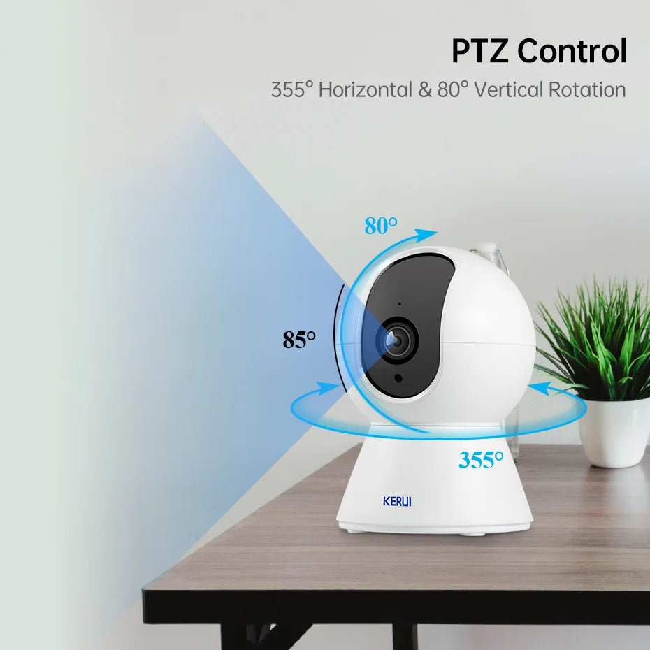 Now You Can See Me!  5Mp WIFI Pet Cam with Built-in AI Smart Tracking