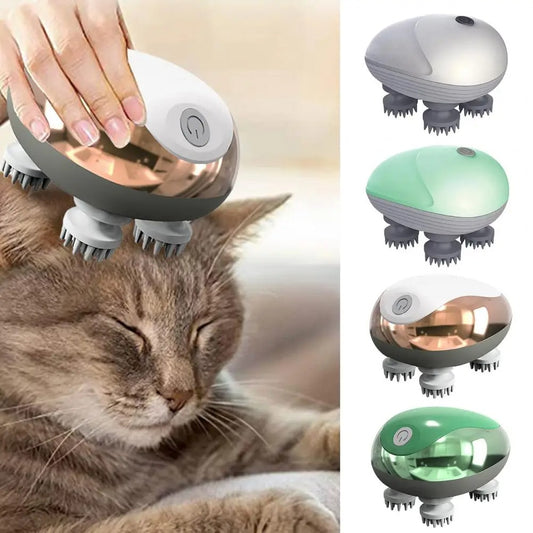 Cat Head Massager for Stress Relief and Relaxation