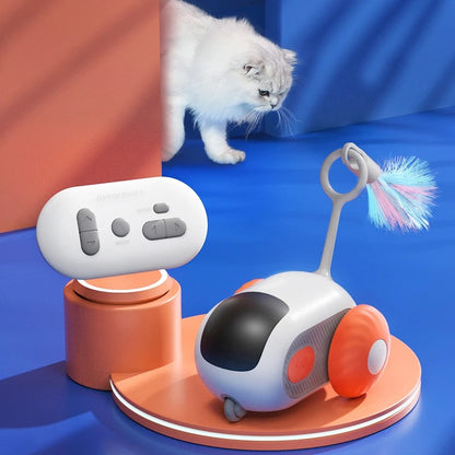 My Little Car - Electric Smart Cat Toy with Remote Control Option