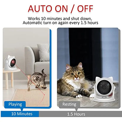 Catch Me If You Can! Automatic Multiangle Laser Toy for Cats and Dogs