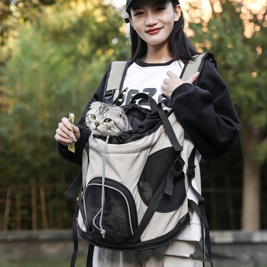 High Quality Cat Carrier Bag with Front and Top Opening