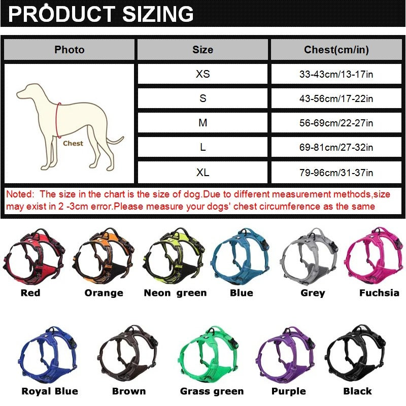 Pet Vest with Reflective Breathable Material