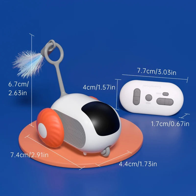 My Little Car - Electric Smart Cat Toy with Remote Control Option