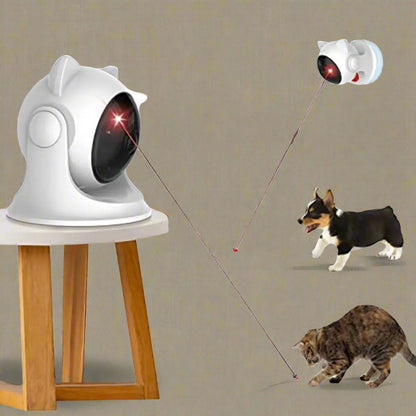 Catch Me If You Can! Automatic Multiangle Laser Toy for Cats and Dogs