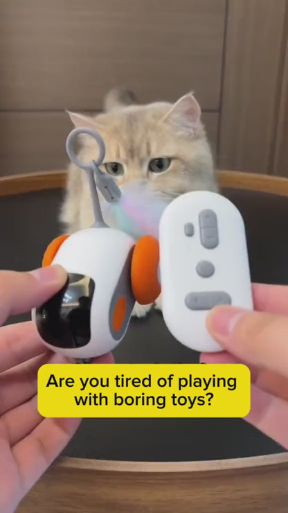 My Little Car - Electric Smart Cat Toy with Remote Control Option